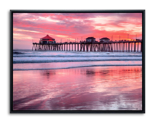 Huntington Beach Pier by Al Gerk, Limited Edition Print