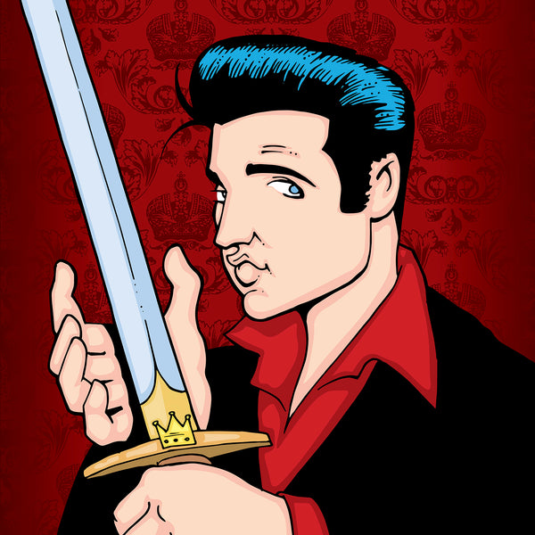 Elvis The King by Anthony Parisi, Limited Edition Print