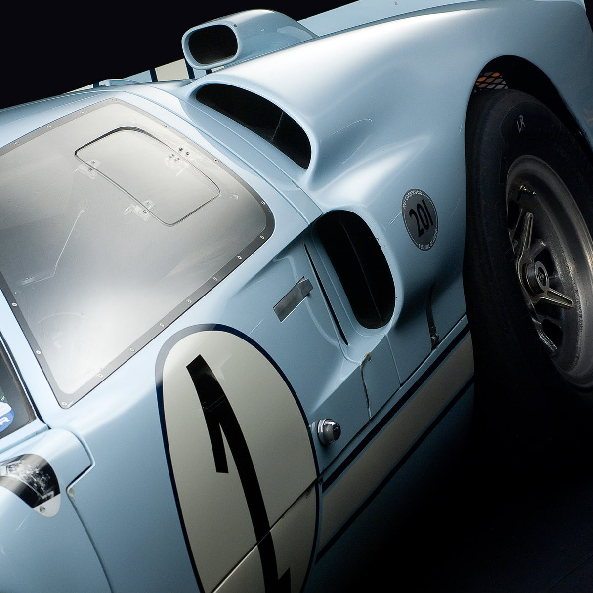 Ford 1965 GT40 MK II Side Detail by Boyd Jaynes – Fine Art Scene