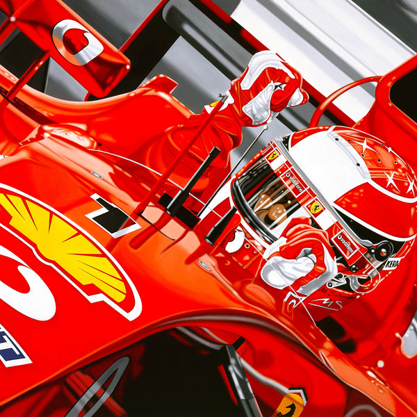 Michael Schumacher, Gimme Five by Colin Carter