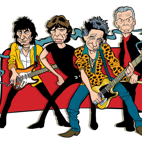 Rolling Stones by Anthony Parisi, Limited Edition Print