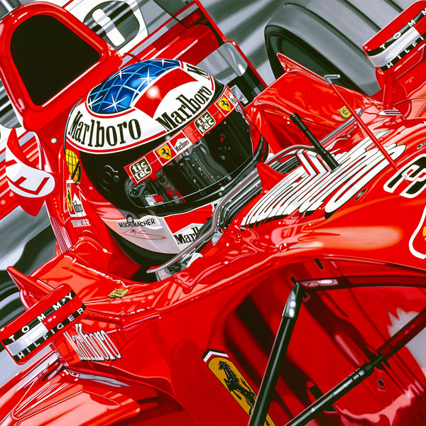 Michael Schumacher, Seeing Red by Colin Carter