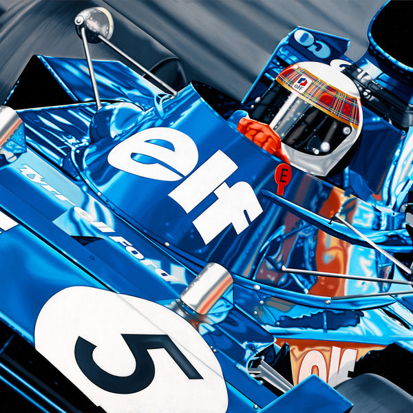 Jackie Stewart, Sir Jackie by Colin Carter