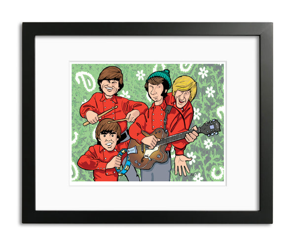 The Monkees by Anthony Parisi, Limited Edition Print