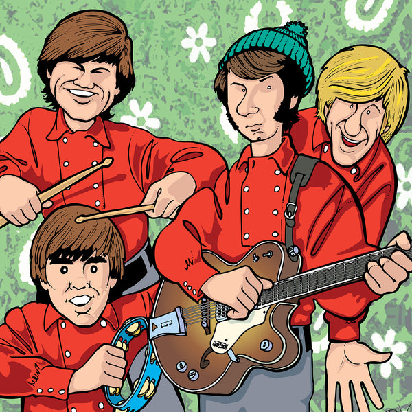 The Monkees by Anthony Parisi, Limited Edition Print