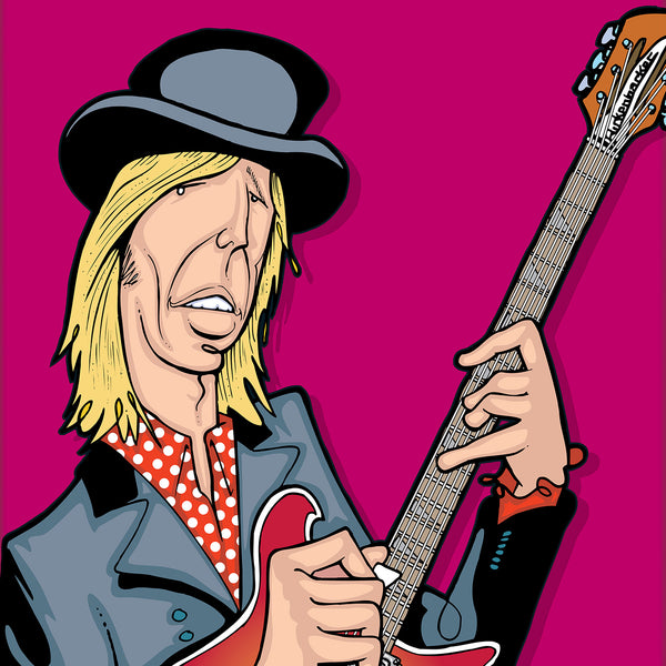 Tom Petty by Anthony Parisi, Limited Edition Print