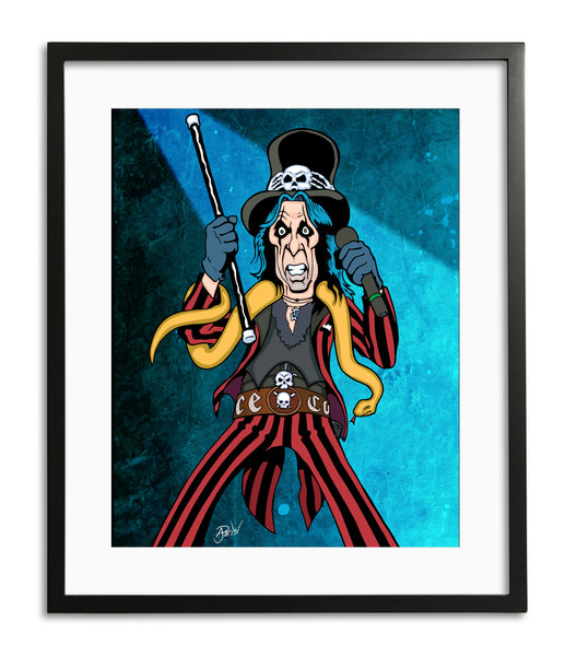Alice Cooper by Anthony Parisi, Limited Edition Print