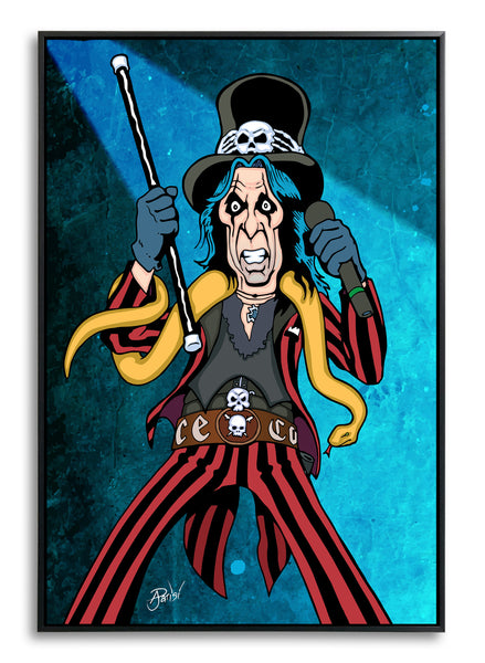 Alice Cooper by Anthony Parisi, Limited Edition Print