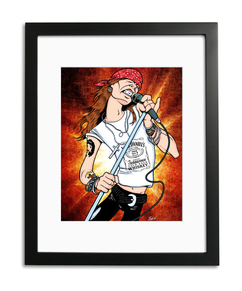 Axl Rose by Anthony Parisi, Limited Edition Print