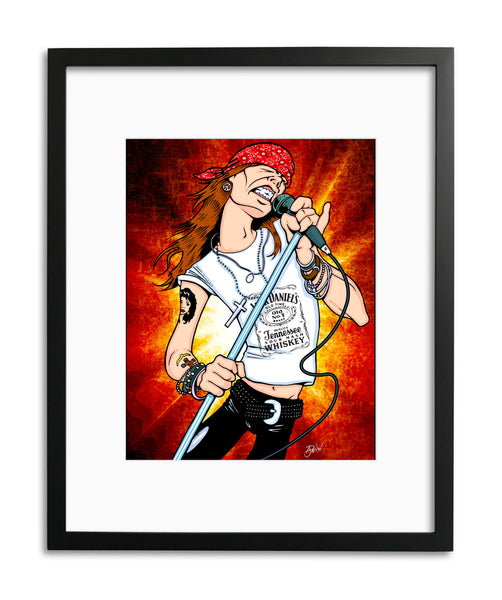 Axl Rose by Anthony Parisi, Limited Edition Print