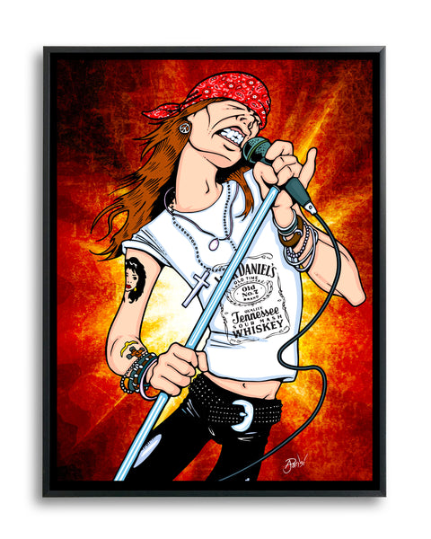 Axl Rose by Anthony Parisi, Limited Edition Print