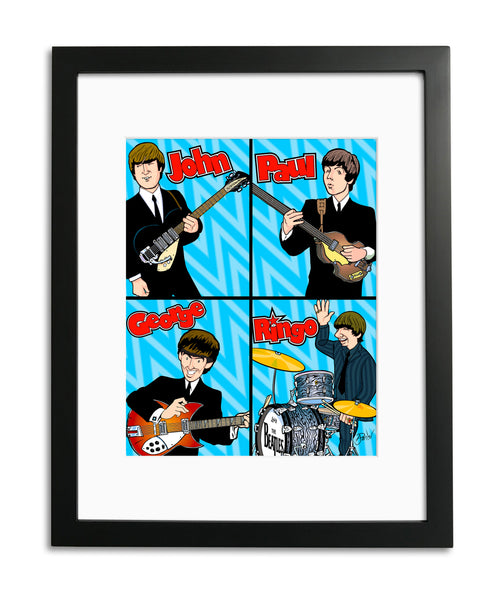 Beatles 1964 by Anthony Parisi, Limited Edition Print