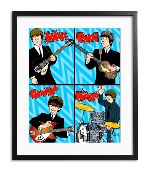 Beatles 1964 by Anthony Parisi, Limited Edition Print