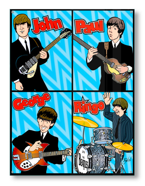 Beatles 1964 by Anthony Parisi, Limited Edition Print