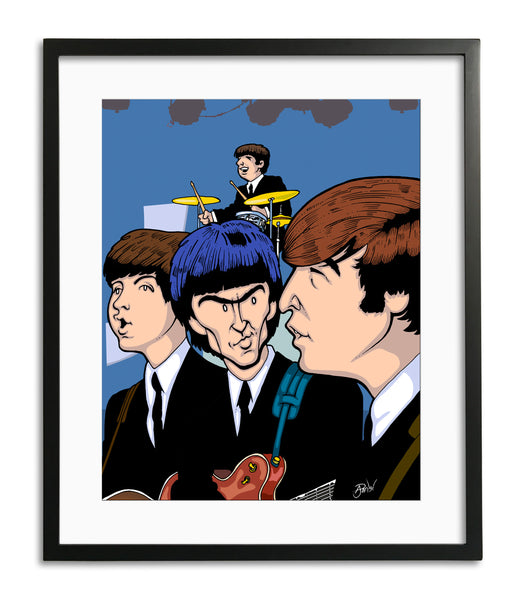 Beatles Sullivan Show by Anthony Parisi, Limited Edition Print