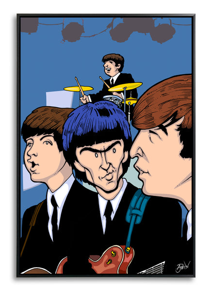 Beatles Sullivan Show by Anthony Parisi, Limited Edition Print