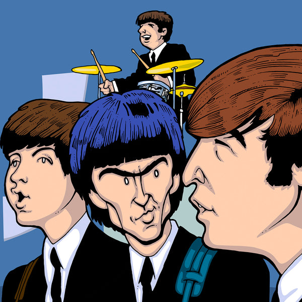 Beatles Sullivan Show by Anthony Parisi, Limited Edition Print