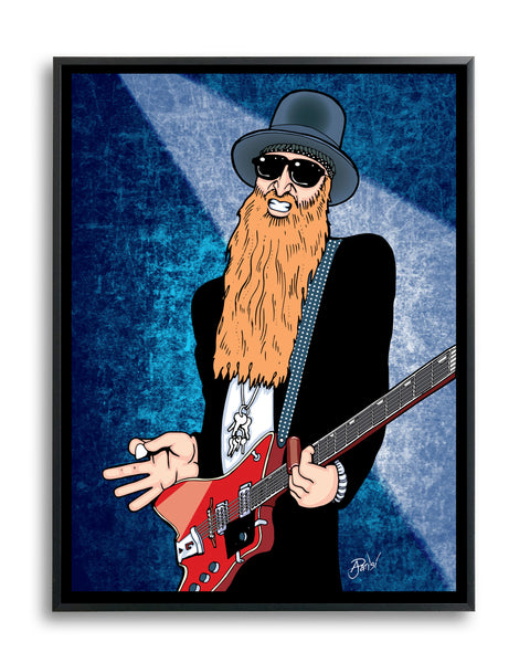 Billy Gibbons by Anthony Parisi, Limited Edition Print