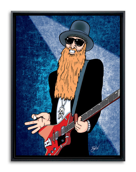 Billy Gibbons by Anthony Parisi, Limited Edition Print