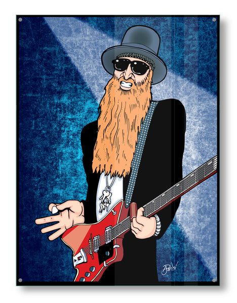 Billy Gibbons by Anthony Parisi, Limited Edition Print