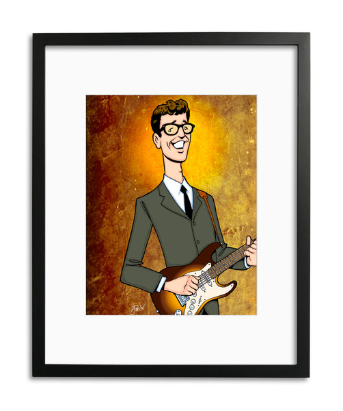 Buddy Holly by Anthony Parisi, Limited Edition Print