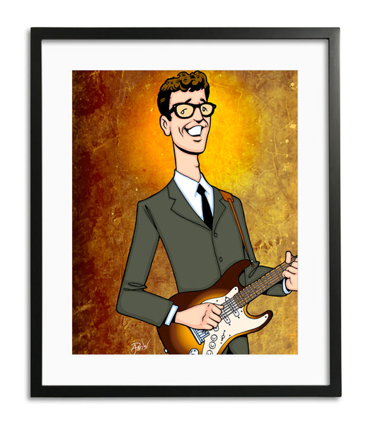 Buddy Holly by Anthony Parisi, Limited Edition Print