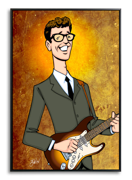 Buddy Holly by Anthony Parisi, Limited Edition Print