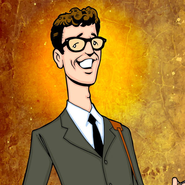 Buddy Holly by Anthony Parisi, Limited Edition Print