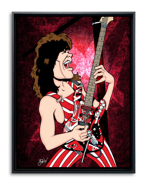 Eddie Van Halen by Anthony Parisi, Limited Edition Print