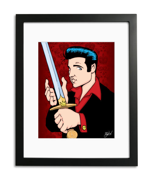 Elvis The King by Anthony Parisi, Limited Edition Print