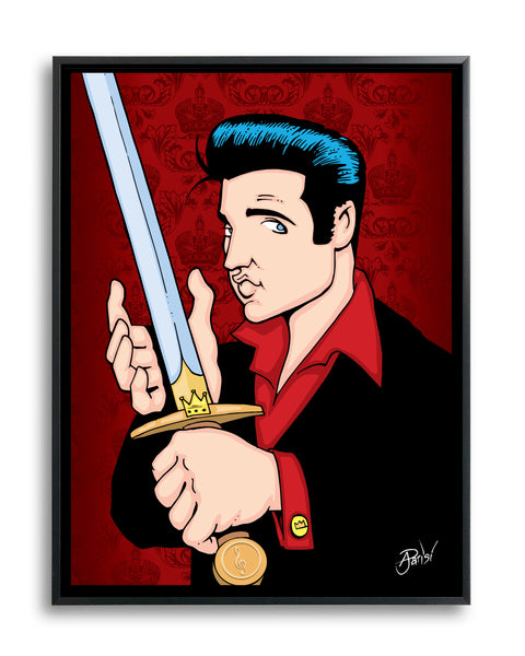 Elvis The King by Anthony Parisi, Limited Edition Print
