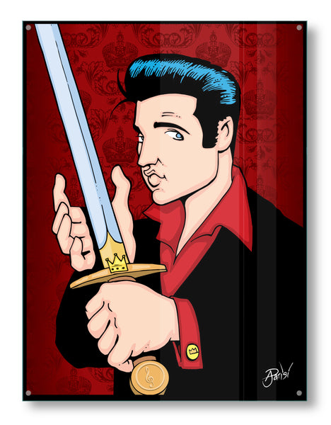 Elvis The King by Anthony Parisi, Limited Edition Print
