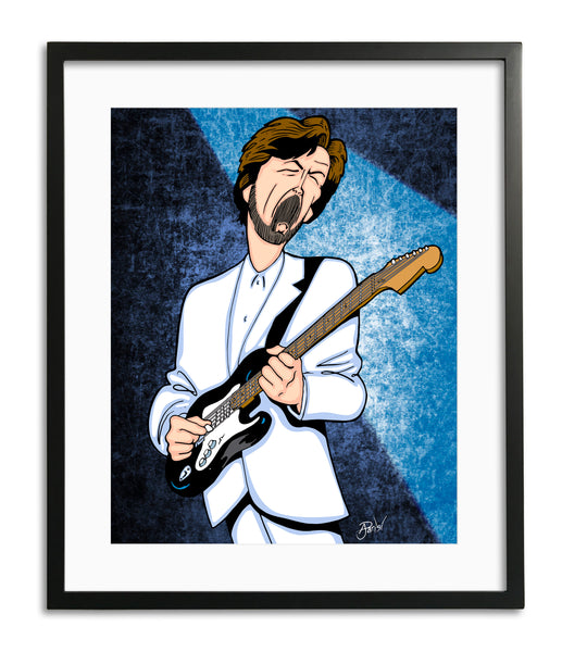 Eric Clapton by Anthony Parisi, Limited Edition Print