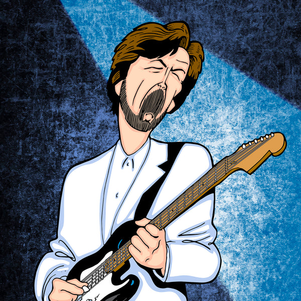 Eric Clapton by Anthony Parisi, Limited Edition Print