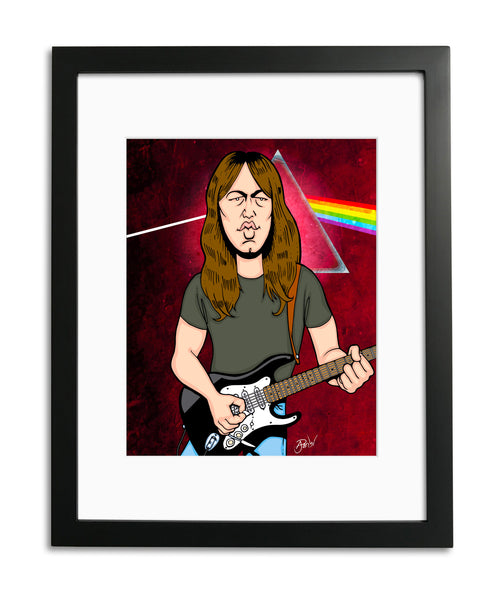 David Gilmour by Anthony Parisi, Limited Edition Print