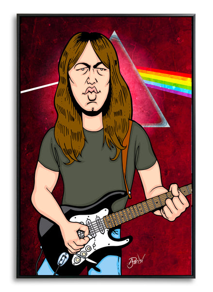 David Gilmour by Anthony Parisi, Limited Edition Print