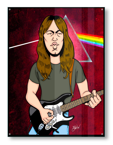 David Gilmour by Anthony Parisi, Limited Edition Print