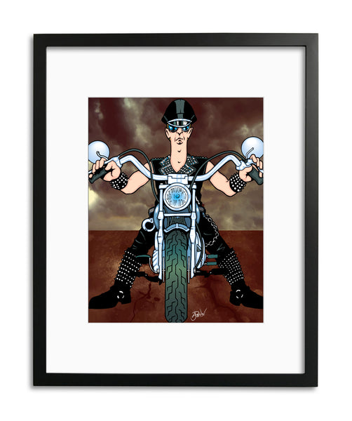 Rob Halford by Anthony Parisi, Limited Edition Print
