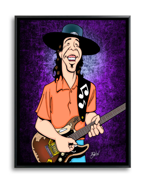 Stevie Ray Vaughn by Anthony Parisi, Limited Edition Print