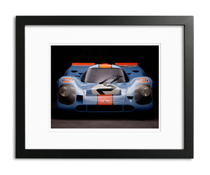 Porsche 917, Front View by Rick Graves