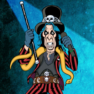 Alice Cooper by Anthony Parisi, Limited Edition Print