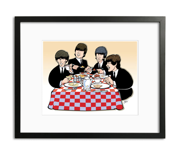 Beatles Breakfast by Anthony Parisi, Limited Edition Print