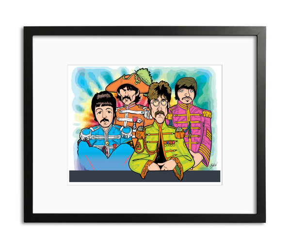 Beatles Sargent Pepper by Anthony Parisi, Limited Edition Print