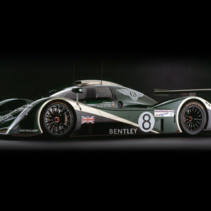Bentley Speed 8, Side View by Rick Graves