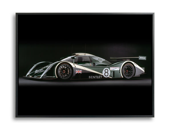 Bentley Speed 8, Side View by Rick Graves