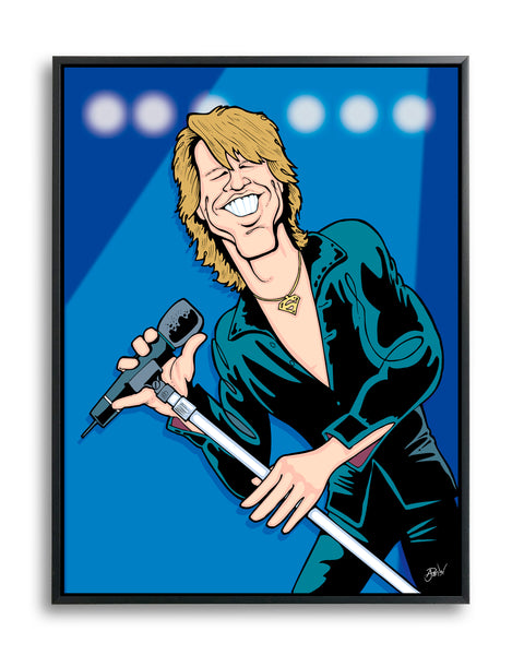 Bon Jovi by Anthony Parisi, Limited Edition Print