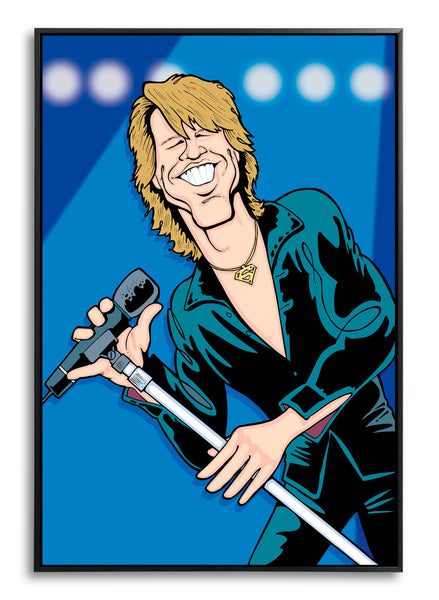 Bon Jovi by Anthony Parisi, Limited Edition Print