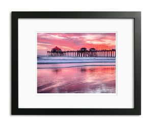 Huntington Beach Pier by Al Gerk, Limited Edition Print