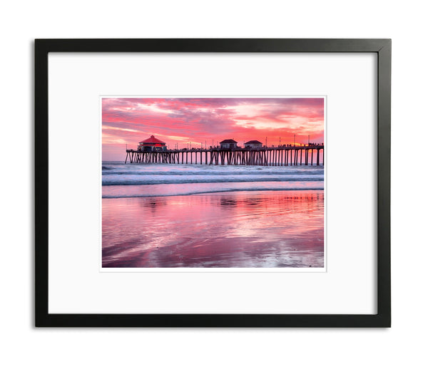 Huntington Beach Pier by Al Gerk, Limited Edition Print