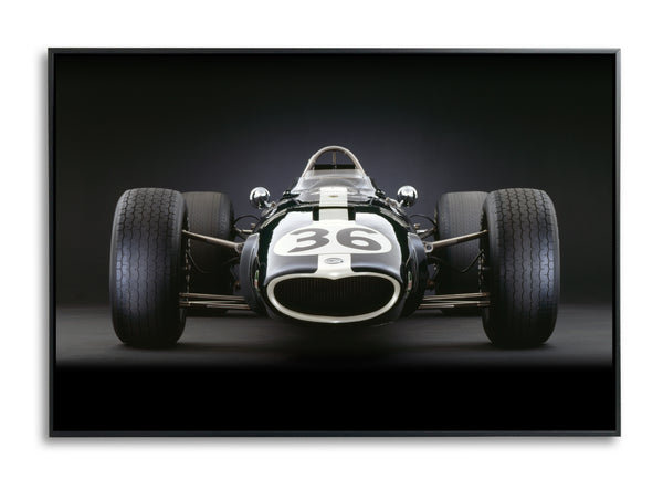Eagle-Weslake V12, 1967, Front View by Rick Graves